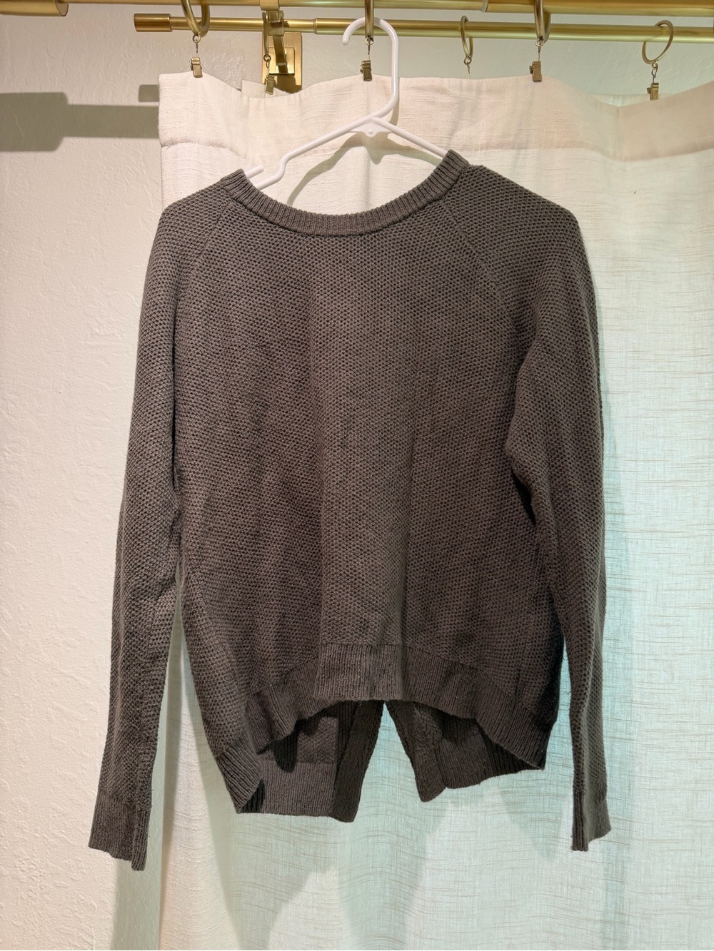 Madewell Green Openback Sweater (Women’s Small)